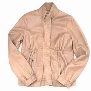 Vintage VINCE. Moto Tan Authentic Vintage Genuine tan leather Jaquet Women XS